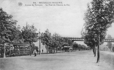 WOLUWE PONT AV DE TERVUEREN 1922 .jpg